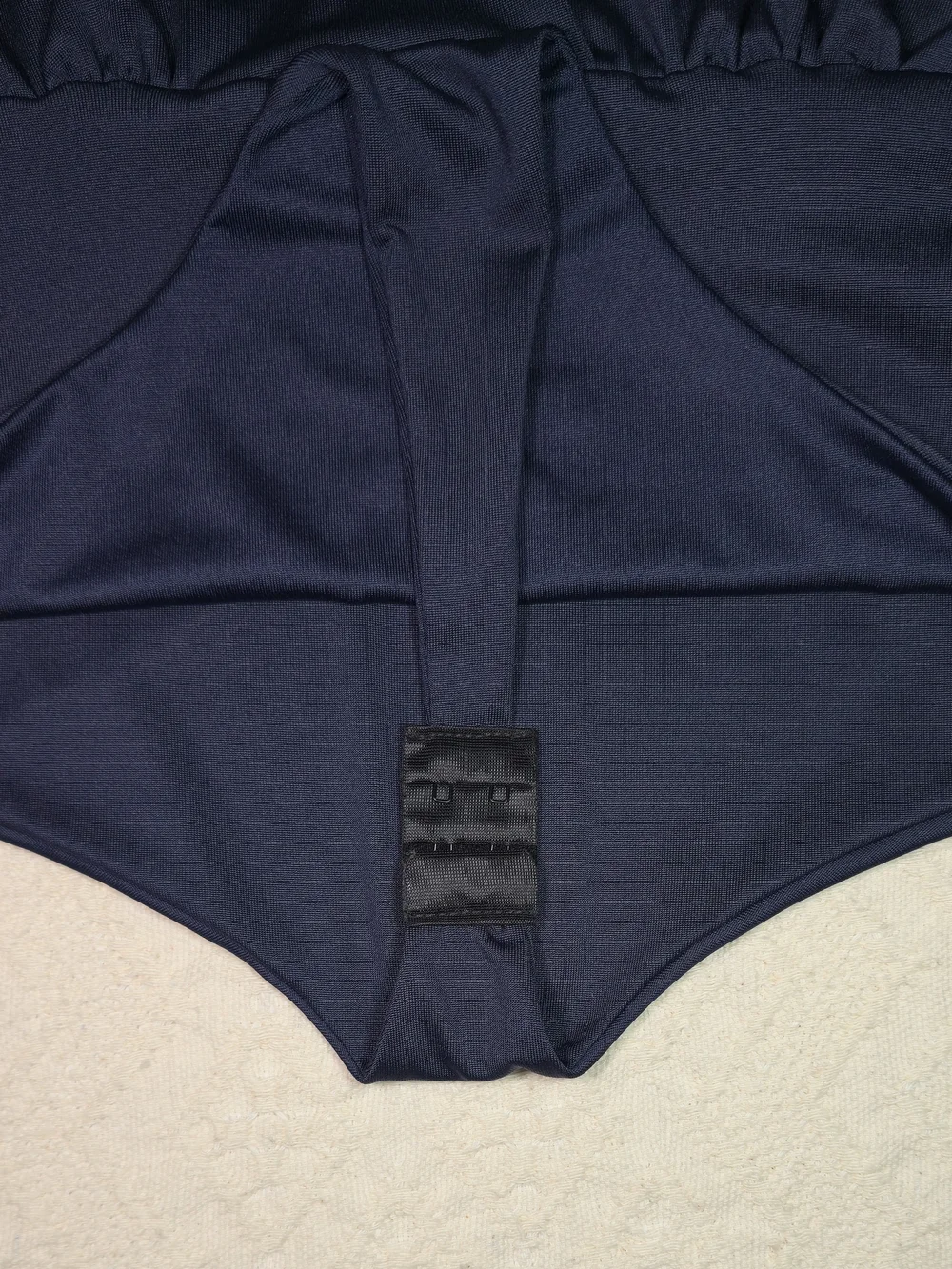 Bodysuit Women’s Deep Blue AmaDeep Navy Tie-Shoulder Bodysuit with Small Size